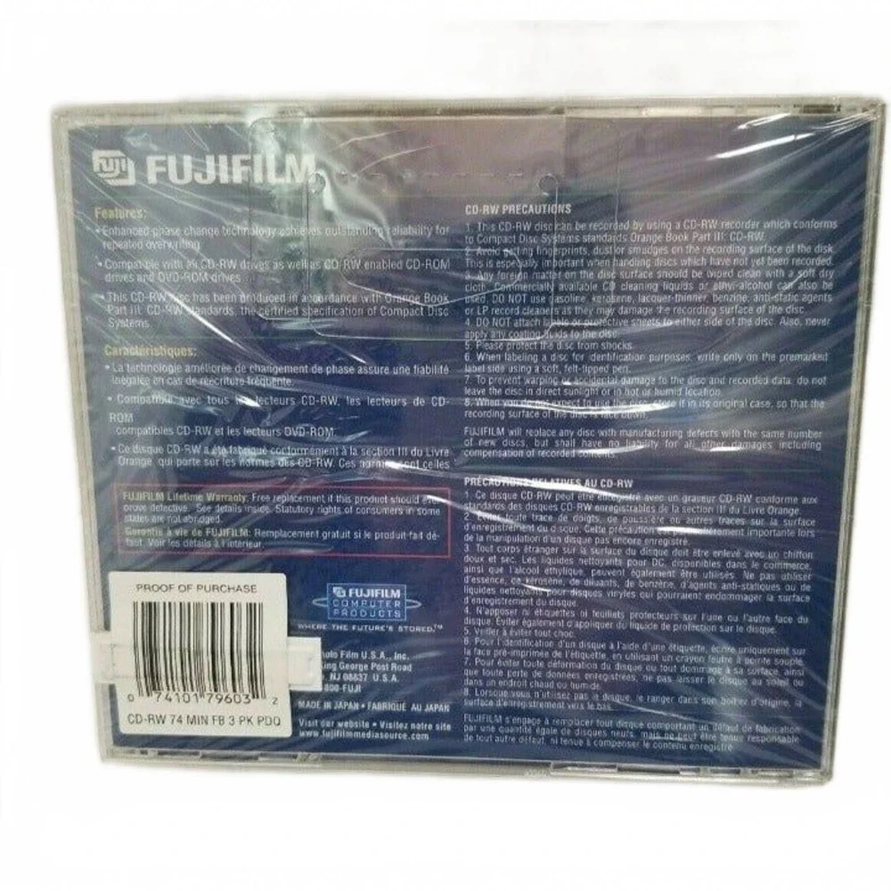 Fujifilm cd rw